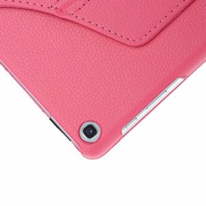 Étui de tablette en cuir PU rotatif à 360 degrés, résistant aux chocs, avec support réglable pour Samsung <span class=keywords><strong>Galaxy</strong></span> <span class=keywords><strong>Tab</strong></span> <span class=keywords><strong>S4</strong></span> 10,5 pouces T830 T835 - Product Image 5
