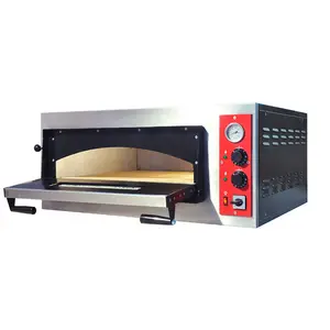 상업적인 갑판 피자 오븐 500C 좋은 품질 토스터 오븐 7.5Kw 전기 큰 크기 오븐 피자 기계