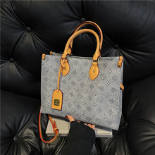 Bolso de Mano Estampado Estilo Chino para Mujer, Bolso Tote de Gran Capacidad, Bolso Bandolera, Moda de Verano, Nuevo - Product Image 2