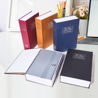 Coffre-fort créatif en forme de livre, coffre-fort mécanique à combinaison, boîte de rangement cachée pour la maison, organisateur pour le bureau et la maison
