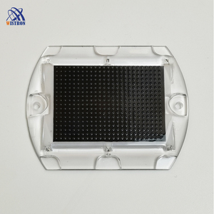 IP68 siêu mỏng năng lượng mặt trời đường Stud với PC vật liệu 800m khoảng cách trực quan cho cảnh báo giao thông nhựa đường Stud - Product Image 2