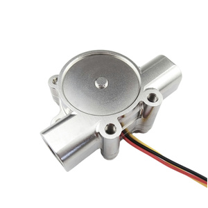 マイクロフロー高精度センサーG1/4ホール効果パルス流量計ステンレス鋼タービン水流センサー3本ワイヤ - Product Image 2