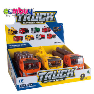 Veicolo di ingegneria 3 PCS inerti camion di attrito auto giocattoli - Product Image 6