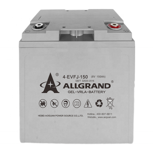 Batería de Plomo-Ácido Regulada por Válvula 4-EVF-150, Batería de Ciclo Profundo de 8V150Ah para Vehículos Eléctricos de Baja Velocidad, Suministro Directo de Fábrica - Product Image 1