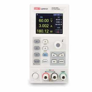 Fuente de Alimentación UNI-T UDP6721 de un Solo Canal, Programable, para Pruebas de Interruptores, 360W, 0~80V, 0~30A, con Almacenamiento de Datos, Configuración AC - Product Image 5
