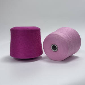 Benang poliester putar 28S/2 Viscose 50 Viscose 22 nilon 28 poliester benang putar inti campuran digunakan untuk tenun dan Jahit. - Product Image 6