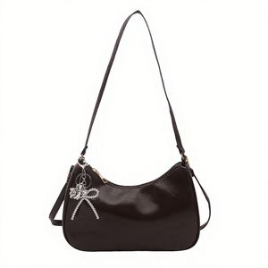 Nouveauté 2026 Sac souple pour le matin, sac à bandoulière en jean tendance pour femme, sacoche portable avec doublure en polyester - Product Image 6