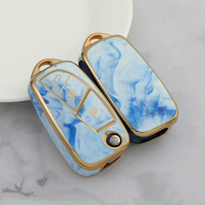 Coque de protection pour clé de voiture en TPU souple de qualité supérieure pour <span class=keywords><strong>Fiat</strong></span> <span class=keywords><strong>500</strong></span> Panda Ducato 500L Punto Lancia Musa porte-clés porte-clés sac usine directe - Product Image 4