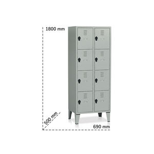 Archivador Tecnotelai de 8 compartimentos 690x500x1800mm con pies - Product Image 2