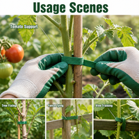 Attache élastique pour plantes de jardin, bande extensible pour arbres, support souple en tissu pour la fixation des vignes, clôture de jardin, treillis pour légumes
