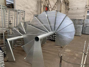 Escalera <span class=keywords><strong>de</strong></span> Acero para Exteriores, Escalera <span class=keywords><strong>de</strong></span> Caracol <span class=keywords><strong>Exterior</strong></span> - Product Image 4