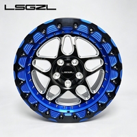 Jantes forgées LSGZL 15 16 17 18 20 pouces avec système Beadlock 5x114.3 5x130 6x139.7 pour C8 M3 M4 Jeep Mustang SRT Drag Racing