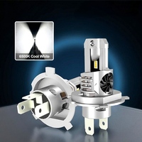 Phares LED à branchement direct série Q58 Luxfighter, faisceau simple/double H4 H13, ampoules de remplacement pour voiture à haute luminosité, 1 pièce (2 pièces/1 ensemble)
