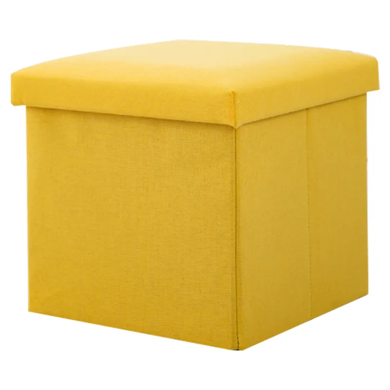 Folding Sofa Multi-purpose Foldable Fabric Cube Stool Memory Foam Versatile Space-saving Storage Organizer Seat