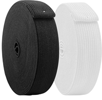 Sangle élastique personnalisée en gros, bande élastique extensible pour vêtements, sacs, meubles, rembourrage, matériel de couture