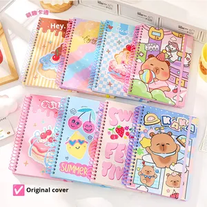 <span class=keywords><strong>Libreta</strong></span> de Direcciones A5 con Espiral, Papel Impreso a Color, Diseño de Dibujos Animados, para Estudiantes y Niños, Ideal para Regalo - Product Image 1