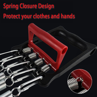 Extenseur de poitrine en acier réglable Five Springs, corde de résistance multifonctionnelle pour le yoga, la remise en forme à domicile et l'entraînement de force