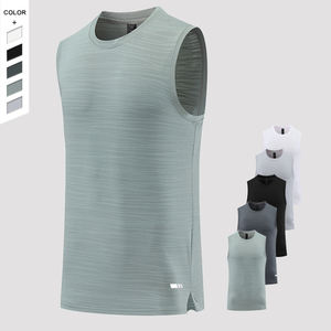 Nuovo gilet da <span class=keywords><strong>uomo</strong></span> morbido e leggero traspirante ampio canottiera da basket per <span class=keywords><strong>uomo</strong></span> senza maniche t-shirt <span class=keywords><strong>sportive</strong></span> - Product Image 1