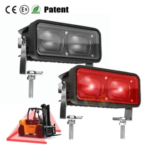10-80V <b>Red</b> Zone Safety <b>Lights</b> 18W Blue <b>Light</b> 10-80V E9 Certification XRL-1081E 10-80V <b>Red</b> Zone Safety <b>Light</b> - Product Image 1