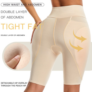 Shorts sculptants sans couture à haute élasticité pour <span class=keywords><strong>femme</strong></span>, effet rehausseur de fesses et compression abdominale - Product Image 3