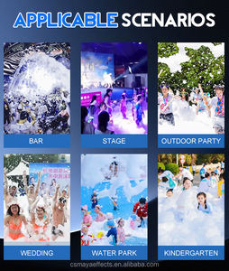 3000W potente macchina per fare schiuma agitazione per feste macchina schiuma per feste festa festa in schiuma a getto macchina per effetto palcoscenico - Product Image 5