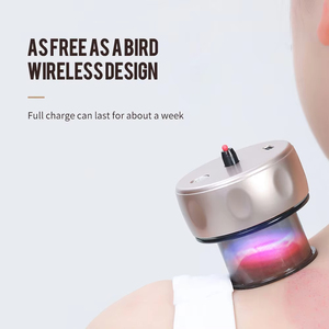 Intelligente Elektrische Wiederaufladbare Schröpftherapie-Maschine mit Infrarot-Physiotherapie für Körperschaben und Hijama-Massage - Product Image 5