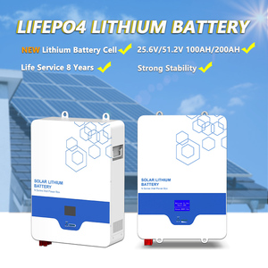 <b>24v</b> 48v 200ah Lithium Ion <b>Batteries</b> Solaire Rechargeable with 6000 Cycles CE Certified for Solar Energy Storage - Product Image 2