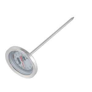 Tudo Aço Inoxidável BBQ Fumante Grill Dial Tipo Bimetálico Termômetro Temperatura Medidor Celsius <span class=keywords><strong>Household</strong></span> Forno Termômetros - Product Image 3