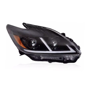 Conjunto de Faros Delanteros para <span class=keywords><strong>Prius</strong></span> 12-15, Lentes LED Modificadas, Luz de Circulación Diurna de 12V 55W, Direccional - Product Image 1