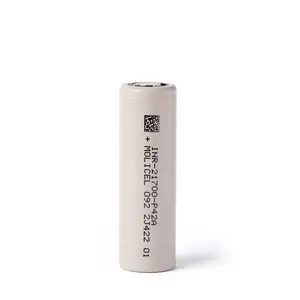 Courant de décharge élevé 21700 P42A 4200mAh 3.7v batteries rechargeables outils puissants cellule de batterie de scooter de vélo électrique