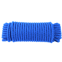 Corde en plastique tressée de corde de haute qualité PP utilisée dans les navires marins 8mm 10mm corde d'amarrage en polypropylène PP