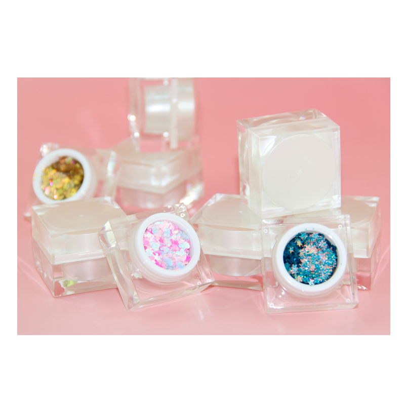 Тени для век, косметика, блеск, металлик, серебро, голографический блеск для тела, для лица, волос, ногтей