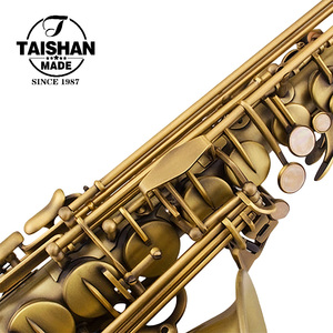 Saxofón Alto en Mi bemol de Bronce Antiguo Mate, Diseño Clásico Vintage para Músicos Profesionales, Excelente Diseño para Venta al por Mayor - Product Image 5