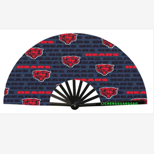 32チーム33cm折りたたみクラッパーカーニバルクリーブランドブラウンズ手持ちファンカスタムアメリカ大型プラスチック製ポータブルクラックファン - Product Image 3