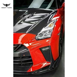ชุดบอดี้กันชนคาร์บอนไฟเบอร์สไตล์สุดลับสำหรับ <span class=keywords><strong>Nissan</strong></span> <span class=keywords><strong>GTR</strong></span> <span class=keywords><strong>R35</strong></span> 2008-2019อัพเกรดเพื่อยกระดับการออกแบบที่เป็นความลับ - Product Image 5
