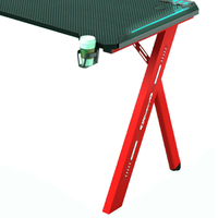 Nouvelle table de jeu tendance pour gamer, ensemble de bureau de jeu, table d'ordinateur de jeu, bureau d'e-sport