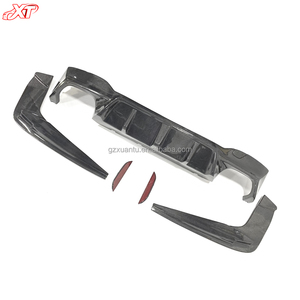 Diffuseur de pare-chocs arrière en fibre de carbone G30 3D pour <span class=keywords><strong>BMW</strong></span> Série 5 G30 <span class=keywords><strong>F90</strong></span> M5 <span class=keywords><strong>530i</strong></span> 540i Splitter Lip Bodykit - Product Image 3