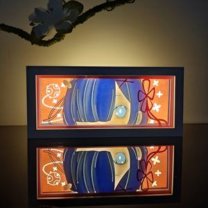 Lampe <span class=keywords><strong>de</strong></span> nuit 3D Anime, entrepôt américain, lampe en sculpture <span class=keywords><strong>de</strong></span> papier 3D, processus d'impression UV, décoration <span class=keywords><strong>de</strong></span> la maison, cadeau, expédition sous 3 jours - Product Image 2