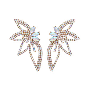 DAIHE ต่างหูเครื่องประดับแฟชั่น <span class=keywords><strong>Promare</strong></span>,ตุ้มหูพลอยเทียมแบบพูดเกินจริง - Product Image 1