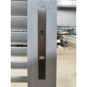 Hihaus personalizado casa balcón exterior aluminio ventilación persiana puerta corredera - Product Image 6