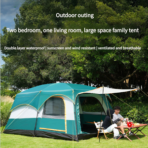 Tende da campeggio con Glamping personalizzate Oxford impermeabili per tenda con cupola a cupola ultraleggera e facile da configurare di lusso per famiglie in campeggio in <span class=keywords><strong>montagna</strong></span> - Product Image 3
