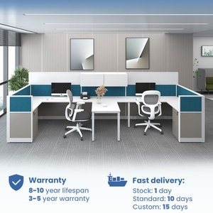 Bureau de direction industriel moderne de luxe ergonomique en bois à prix de gros - Product Image 6