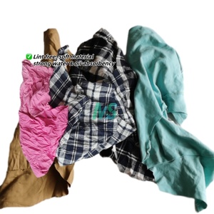 Fabricante Industrial de 5kg 10Kg 20Kg 25Kg Residuos Textiles de Colores Trapo de Punto Tela de Algodón Residuos y Recogida de Trapo - Product Image 4