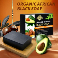 Jabón Artesanal de Belleza de Marca Personalizada, Limpieza Profunda con Carbón Vegetal, Manteca de Karité y Aceite de Oliva