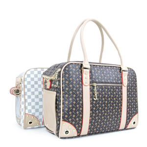 Toptan yeni varış popüler kedi köpek seyahat çantası PU taşınabilir katlanır oyuncak evcil hayvan taşıyıcı tek kollu çanta - Product Image 3