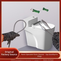 Pièces de rechange pour serpent de plomberie robuste : Câble en acier flexible de 10m/12m/16m pour le débouchage des toilettes et des tuyaux