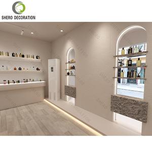 ตู้โชว์สินค้าแบบกำหนดเองสำหรับโชว์รูมน้ำหอมและร้านค้าปลีกเครื่องสำอางบำรุงผิวในห้างสรรพสินค้า - Product Image 3