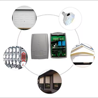 Récepteur universel de télécommande pour portail de garage, 2 canaux, code fixe et code roulant, 315 MHz 433,92 MHz, pour codes fixes et codes roulants