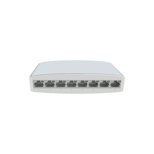 Mini 8-Port 10/100M <b>Ethernet</b> Security <b>Switch</b>, Plastic Enclosure, Total Power 6W - Product Image 1