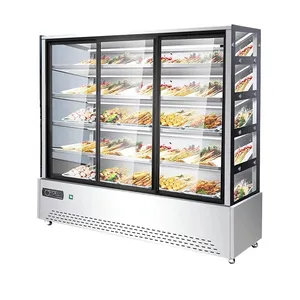 Commercial malatang string refrigeration display crisper freezer hotpot order cabinet